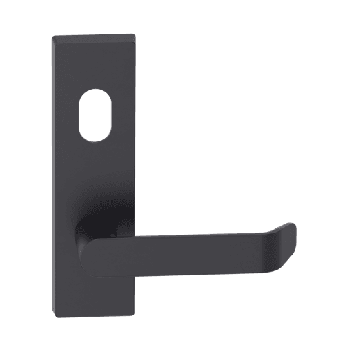 Rectangular Plate Lever #34 Cylinder/Concealed BLK