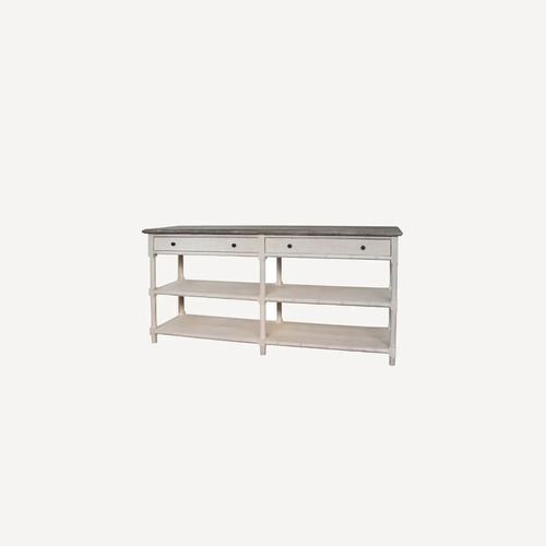 Bamboo French Colonial Style Console