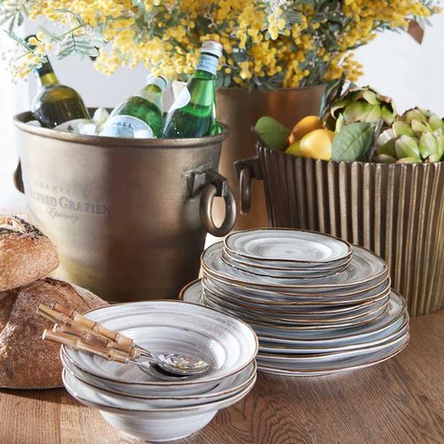 Oval Ice Bucket - Brass