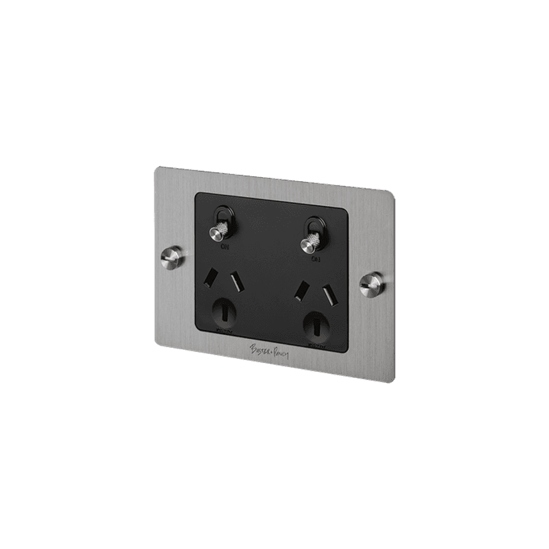 Buster+Punch 2 Socket Outlet