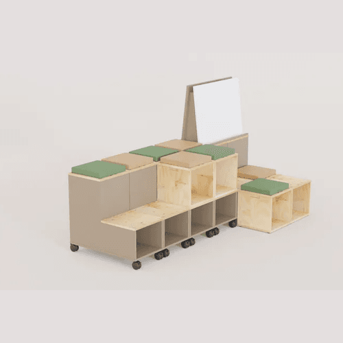 4-Mat Cube Storage by Lundia