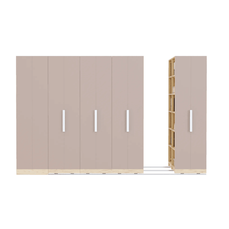 Manual Mobile Shelving by Lundia