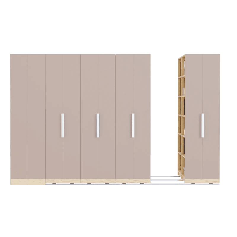 Manual Mobile Shelving by Lundia