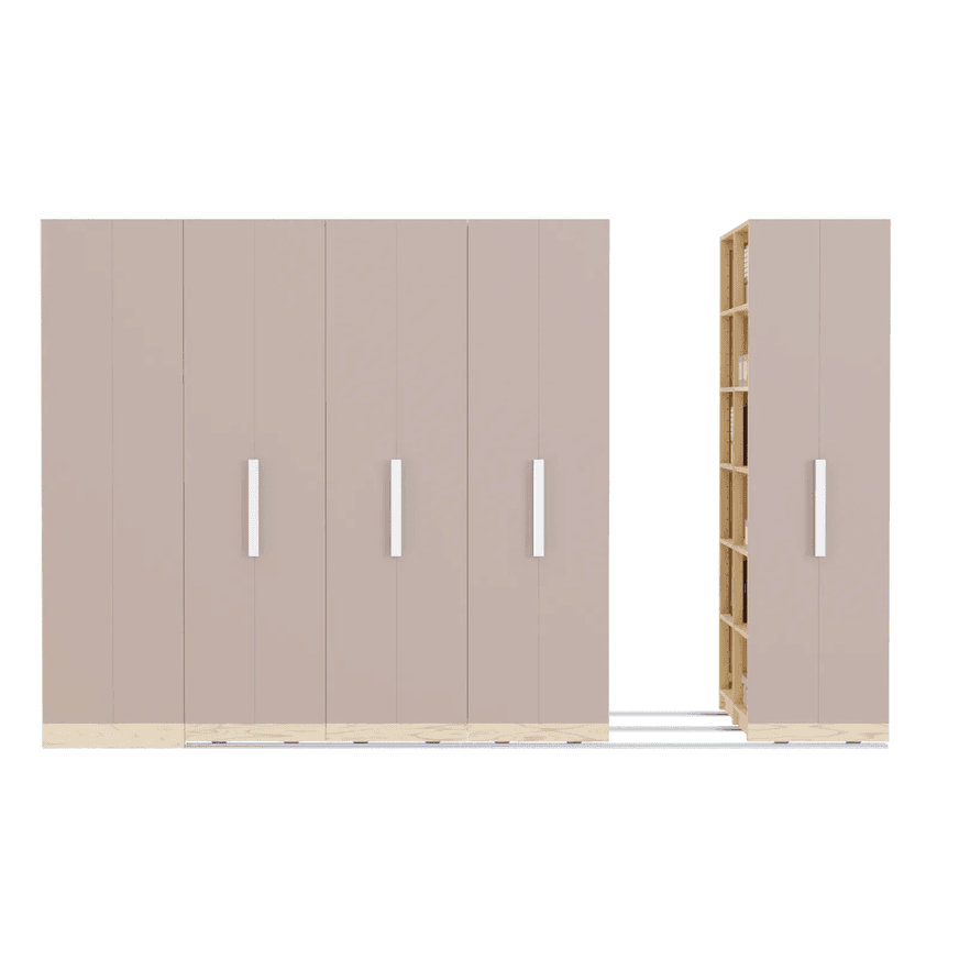 Manual Mobile Shelving by Lundia