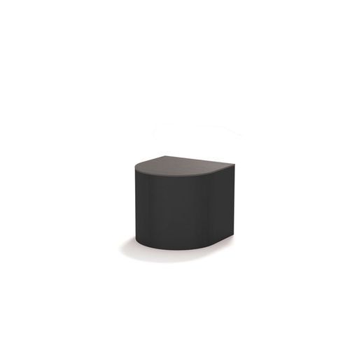 Flexus Bedside Table - Black Lacquered Structure