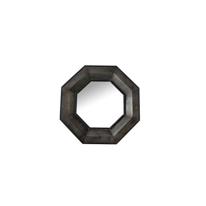 King Octagonal Metal Mirror