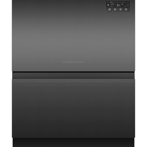 Built-under Double DishDrawer Dishwasher, Sanitise