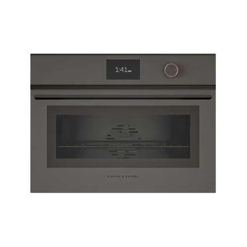 Grey Glass Combination Steam Oven, 60cm, 23 Function