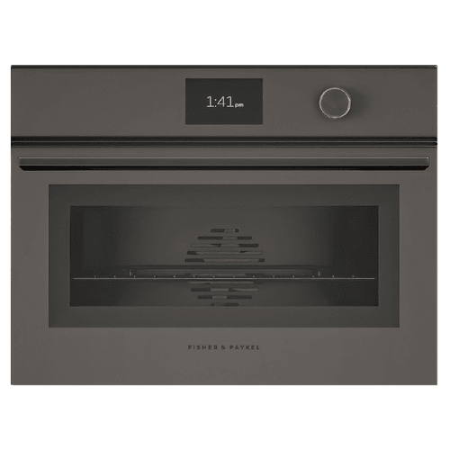 Grey Glass Combination Steam Oven, 60cm, 23 Function