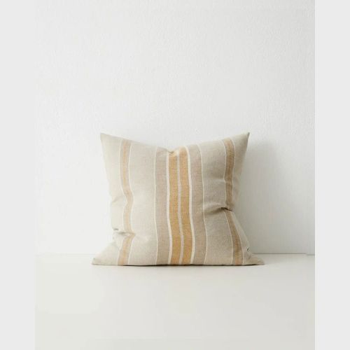 Weave Home Franco Cushion - Linen | 50 x 50cm