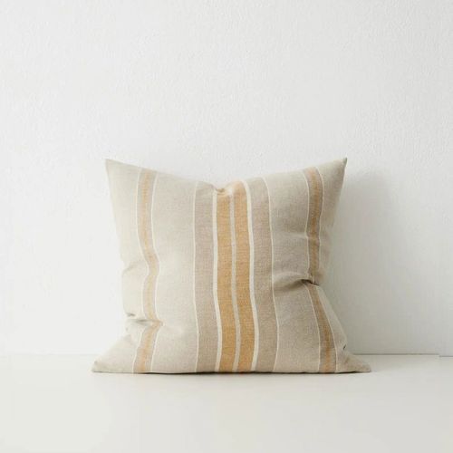 Weave Home Franco Cushion - Linen | 50 x 50cm