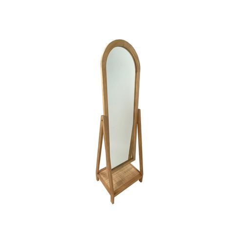 Freestanding Wooden Mirror