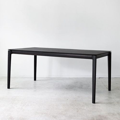 Ethnicraft / French Oak Dining Table / Black