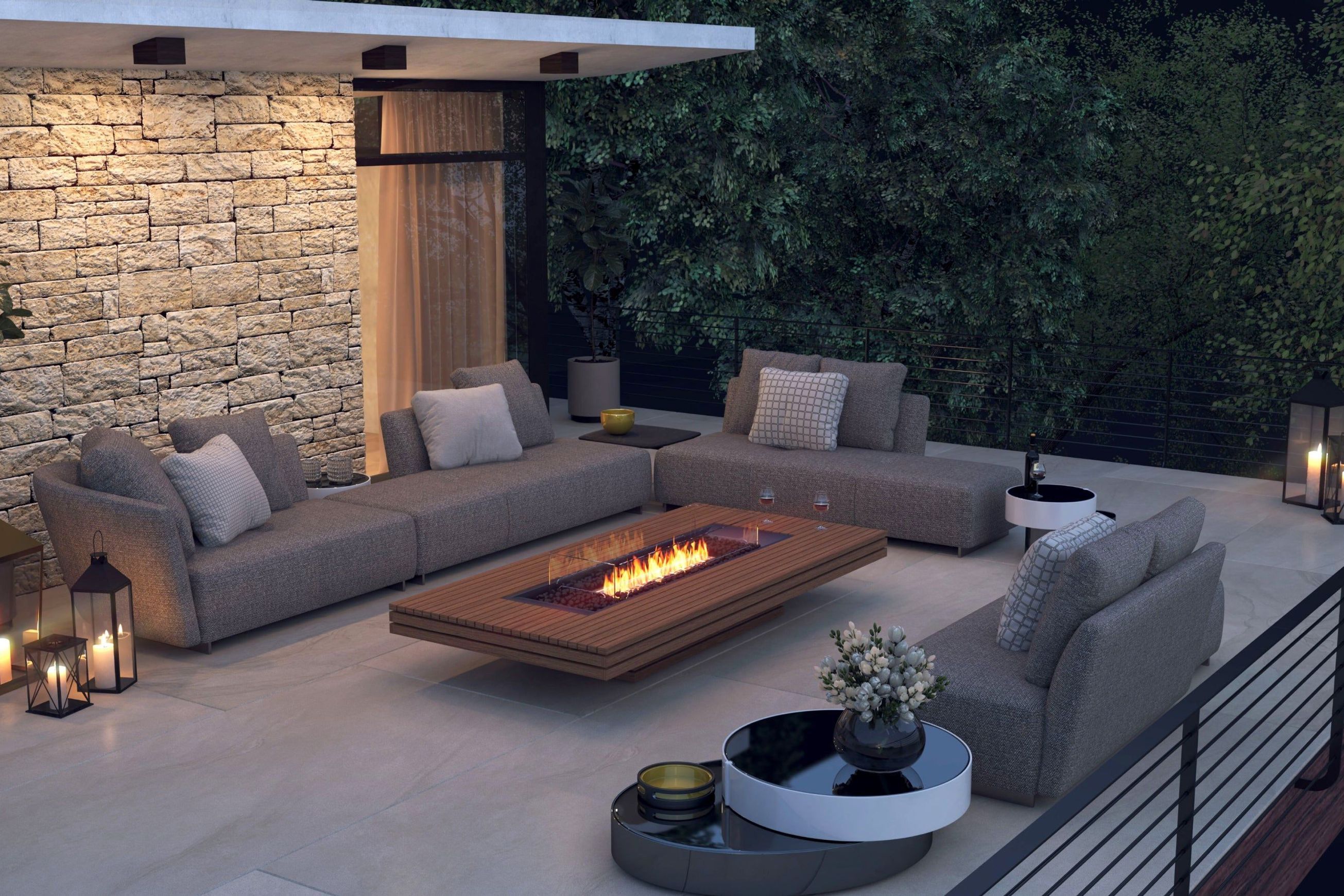 Gin 90 Low Fire Table