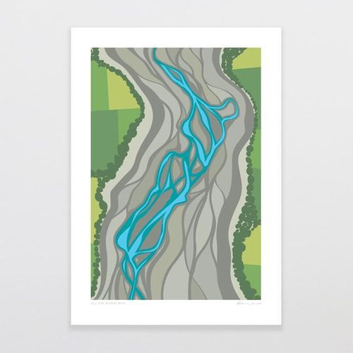 All The Rivers Run Art Print