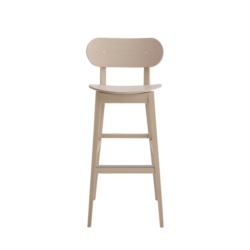 Gradisca Stool with Backrest