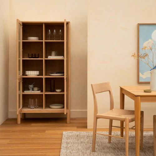Groove Display Cabinet