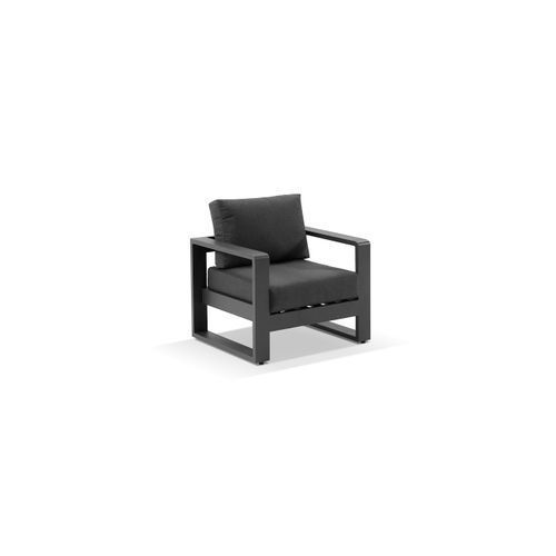 Harbour Lounge Chair Set - Charcoal