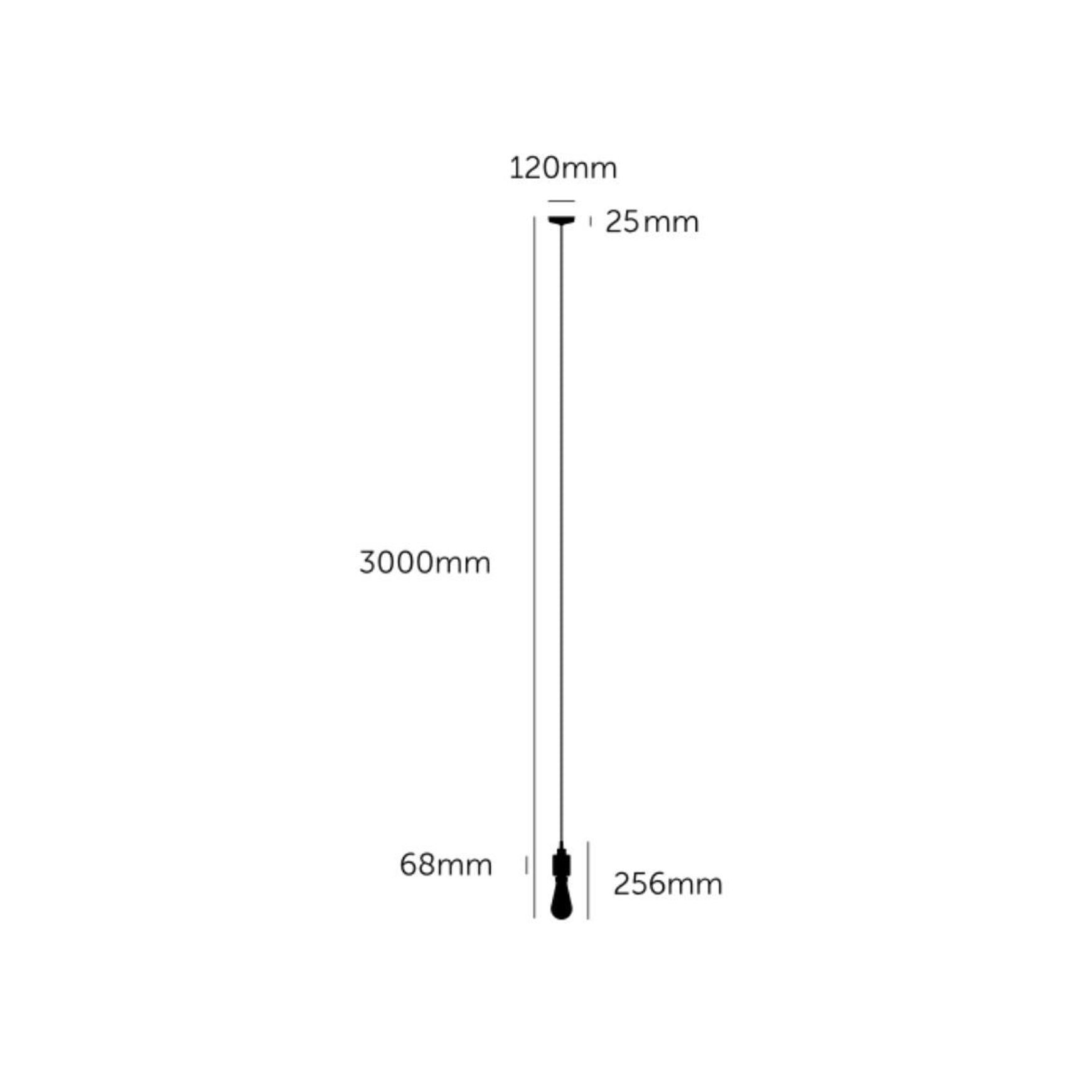 Heavy Metal / Linear Single Pendant