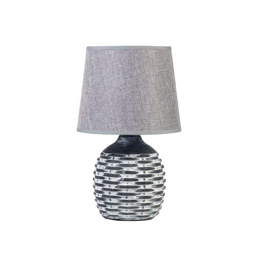Honeycomb Lamp With Grey Shade