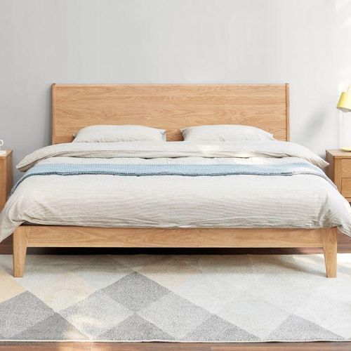 Humbie Natural Solid Oak Bed Frame