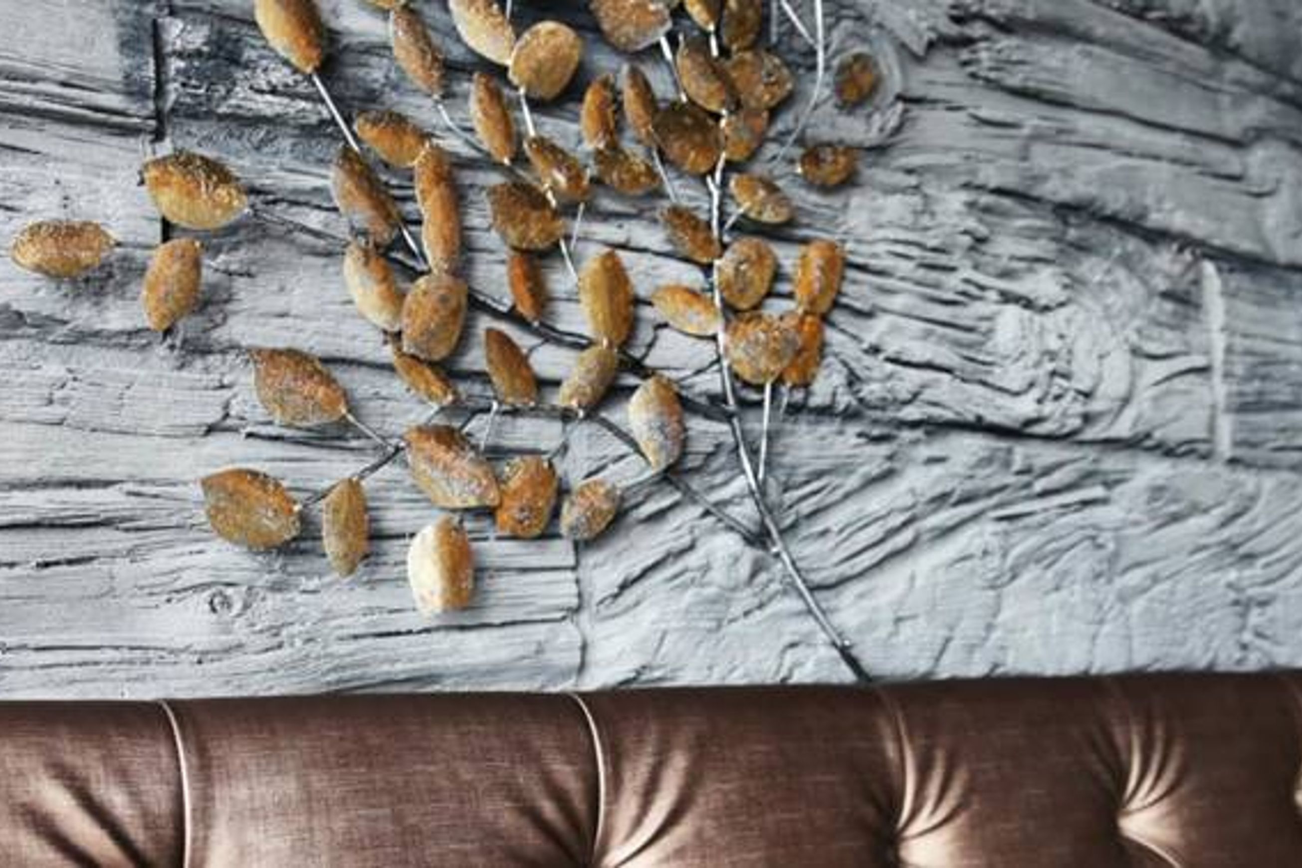 Wooden Sleeper Wall Panels by Muros | White Washed Wood