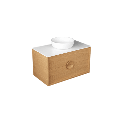 Carlo Largo 900 2 Drawer Wall Hung Vanity - 6 Colours