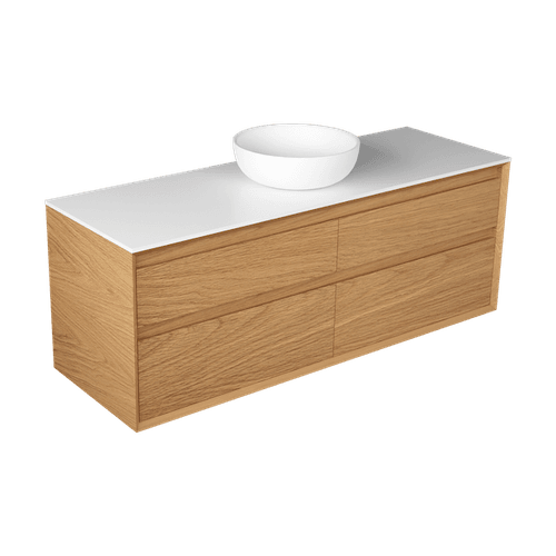 Edge Largo 1500 4 Drawer Wall Hung Vanity - 6 Colours