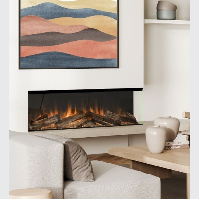 Evonic Volante 1250 Black Edition Electric Fireplace