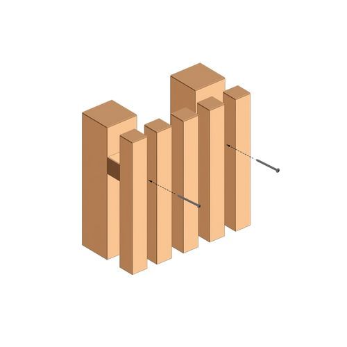 Rail Aluminium Batten System