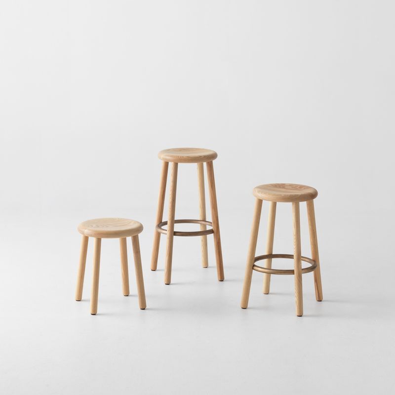 Double Happy Bar Stool