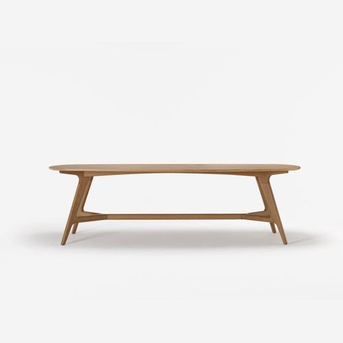 Johanna Elliptical Timber Table