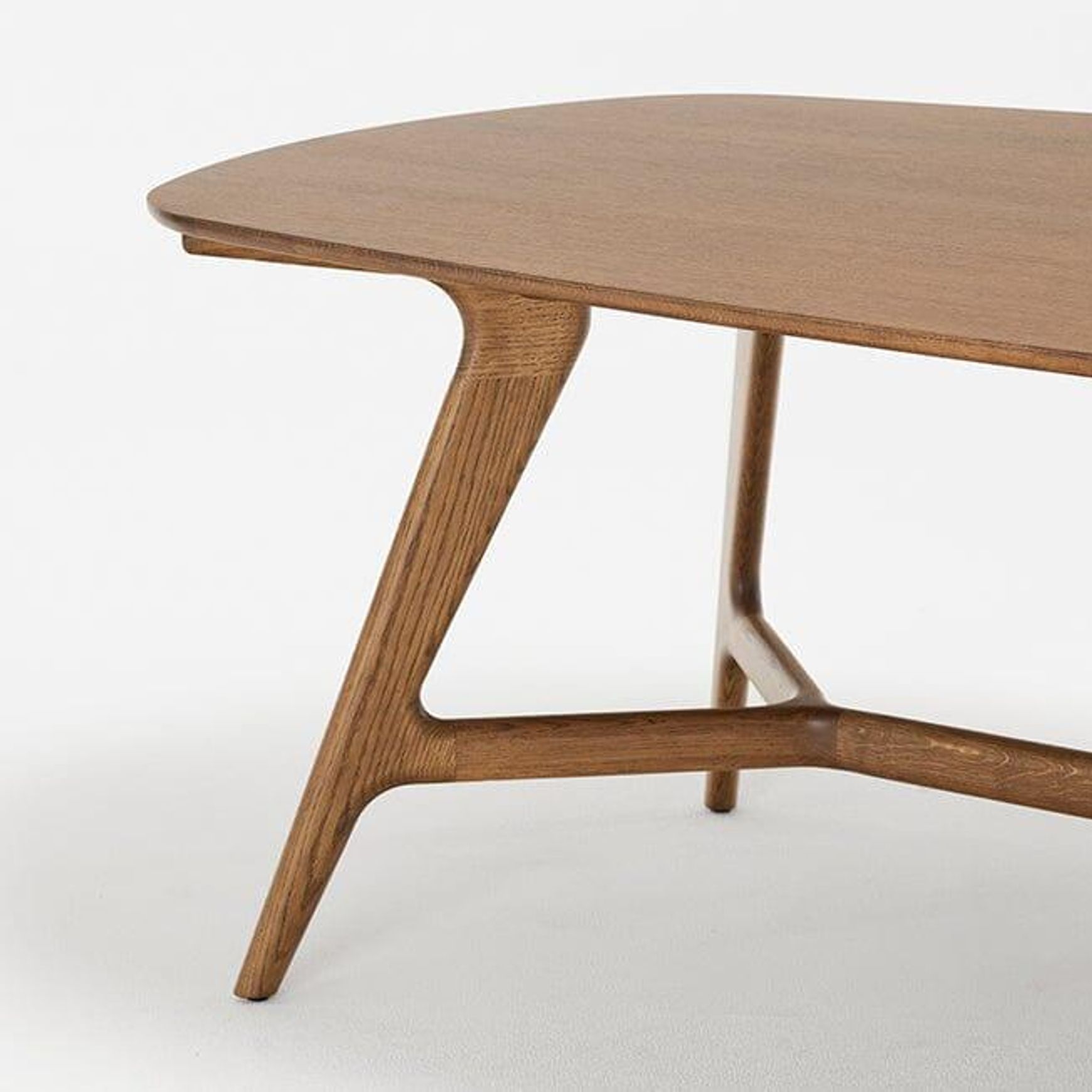 Johanna Elliptical Timber Table