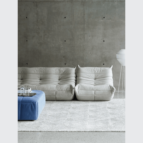 Tribe Home Kenya Rug - Silver Cloud Rug