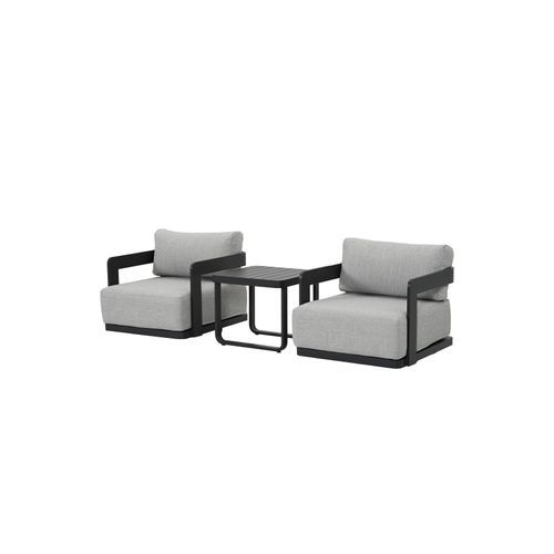 Laguna 3pc Swivel Chair Outdoor Set