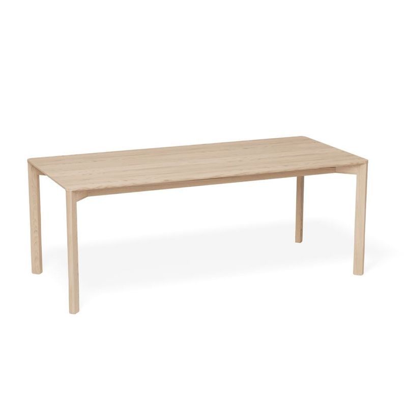 Lasu Dining Table - Natural Oak - by TON