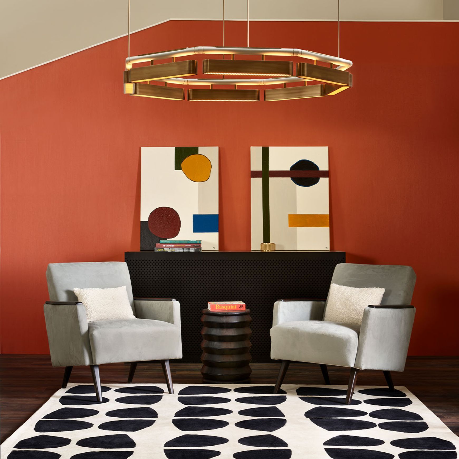 Colt Octagon Chandelier