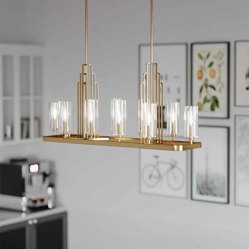 Kimrose 10lt Linear Chandelier