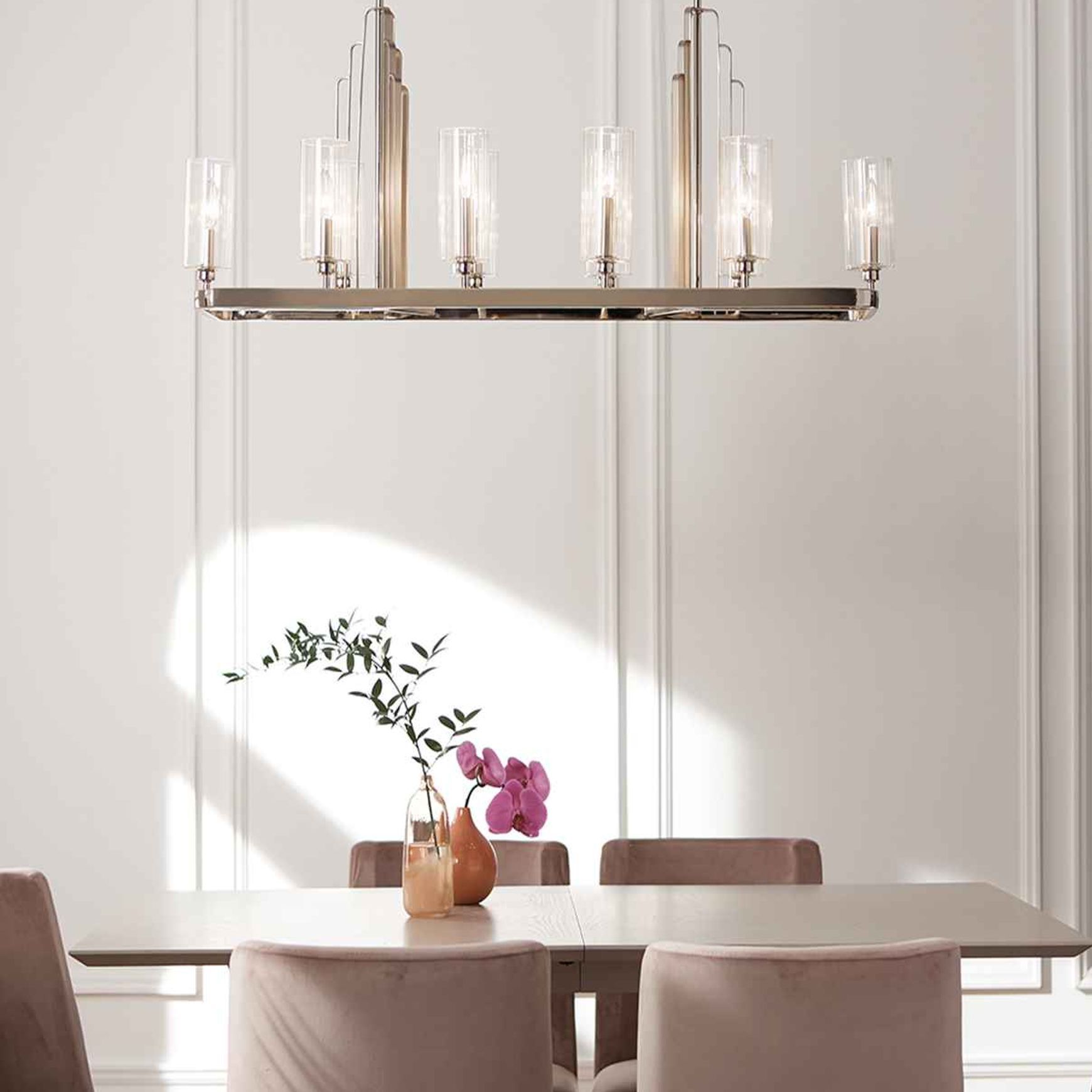 Kimrose 10lt Linear Chandelier