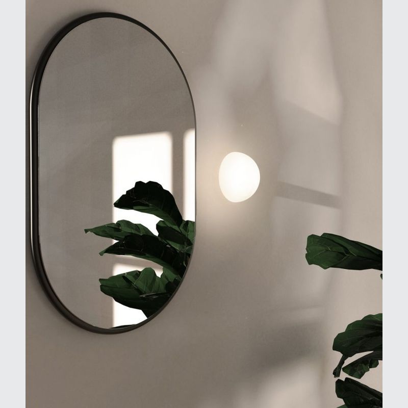 Orb Dome Mirror Wall Light
