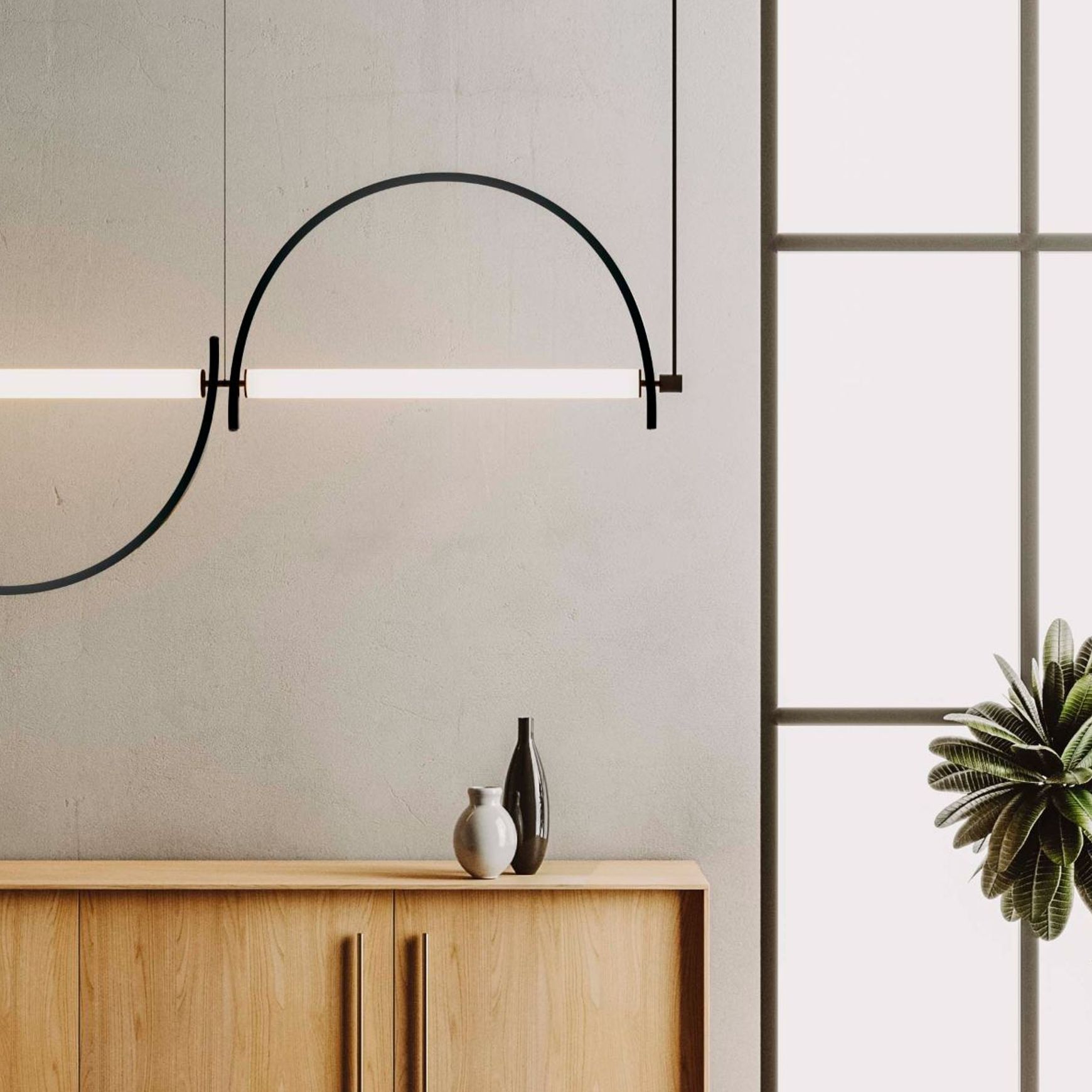 Arc Pendant Light