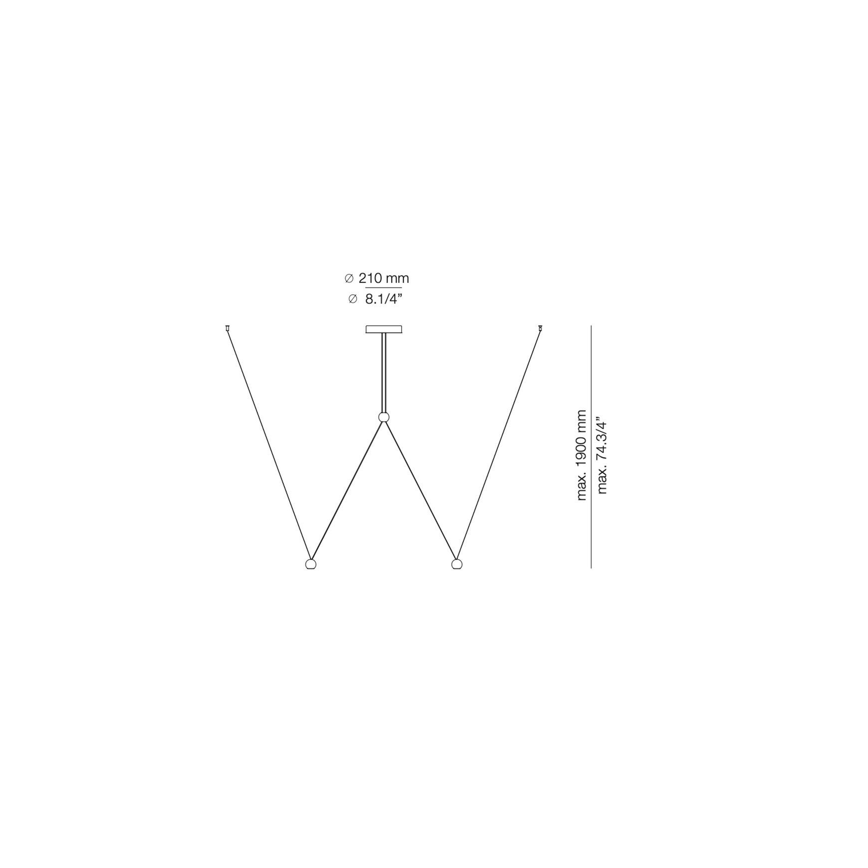 Compass Cluster Pendant Light