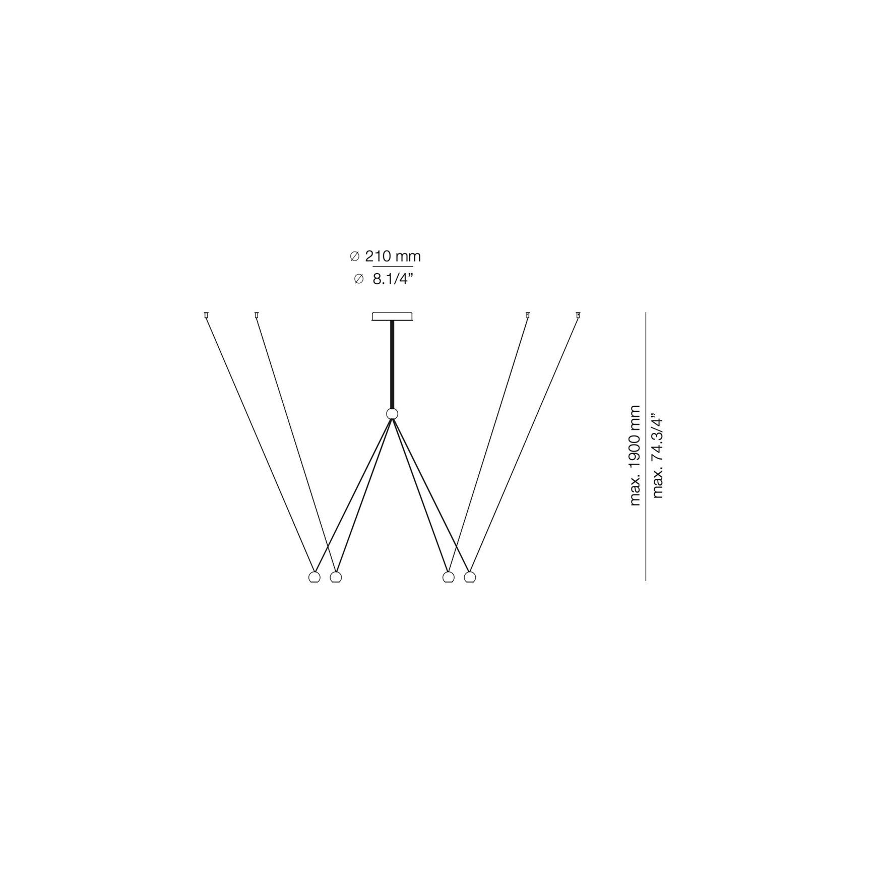 Compass Cluster Pendant Light
