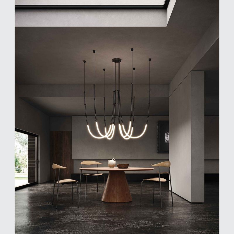 Leda 6lt Pendant Light