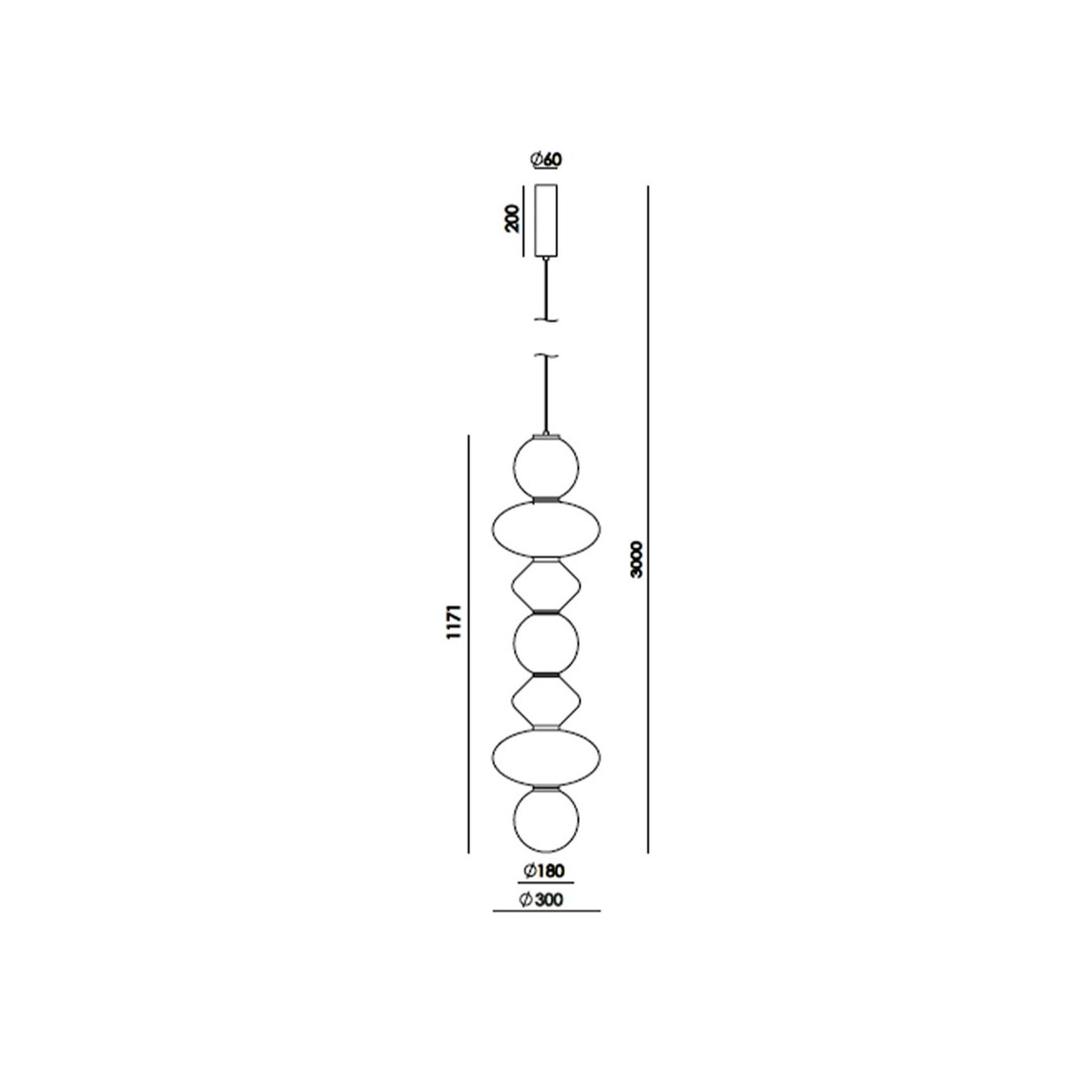 Mapi Vertical Pendant Light