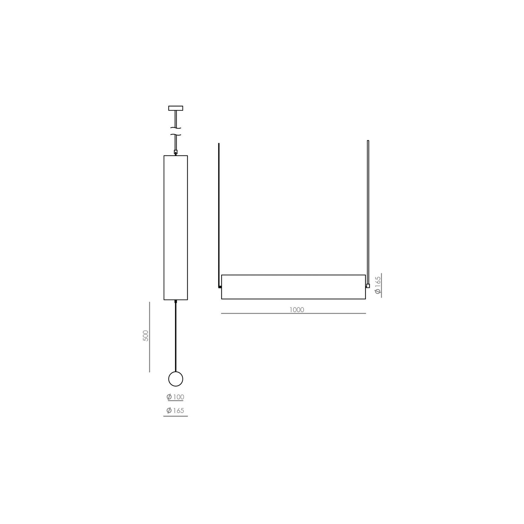 Nooi Vertical Pendant Light