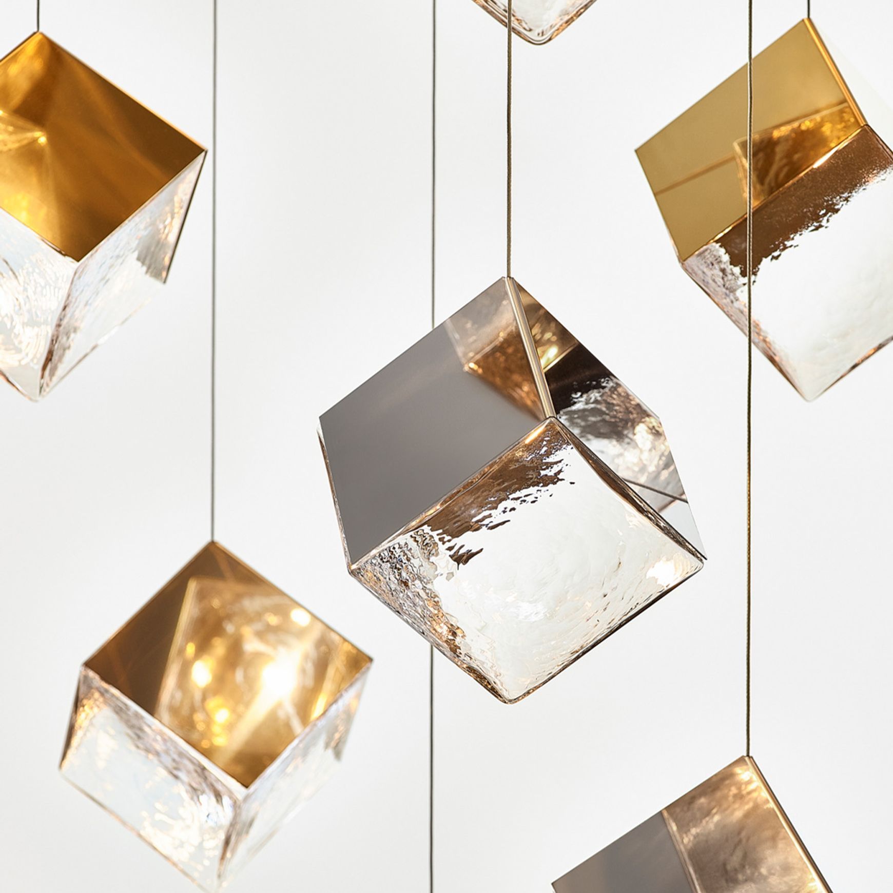 Pyrite Pendant Light