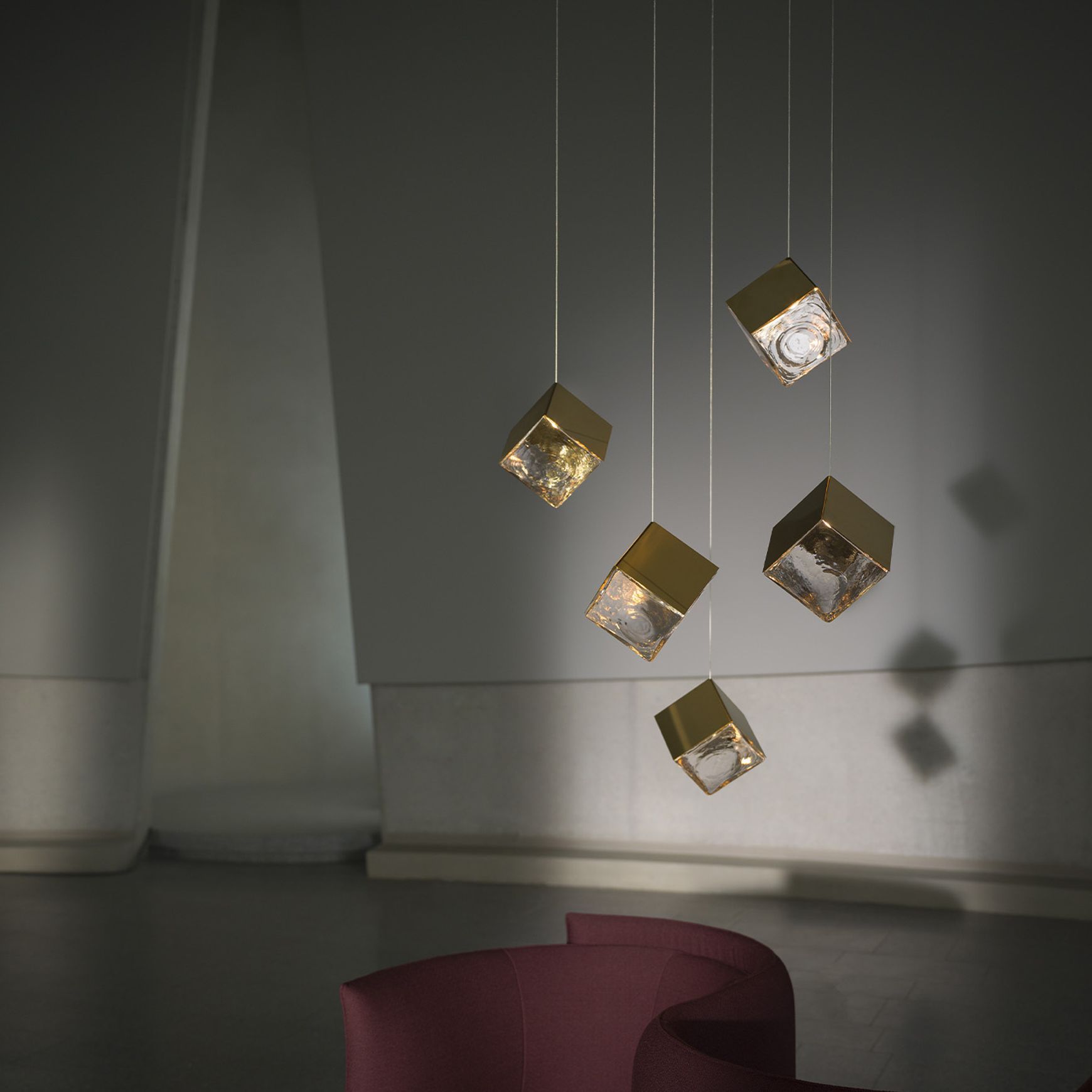 Pyrite Pendant Light