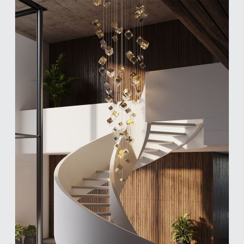 Pyrite Pendant Light