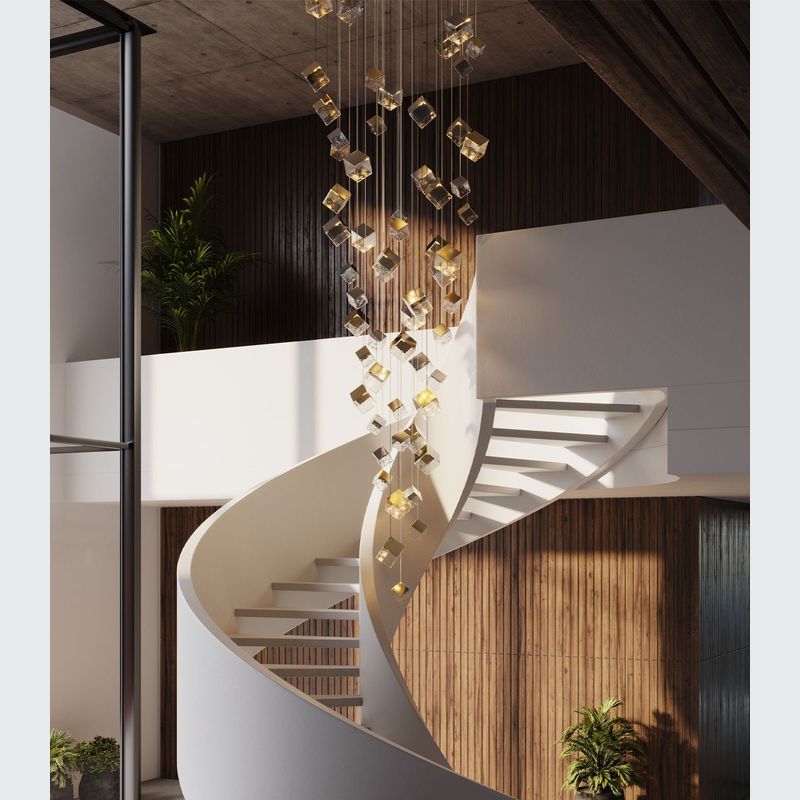 Pyrite Pendant Light